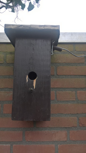 Nestkast met camera