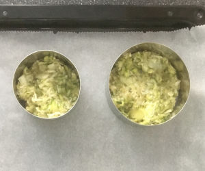 garneerring  van 8 en 10 cm